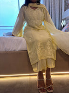 Yellow Lucknowi Suit