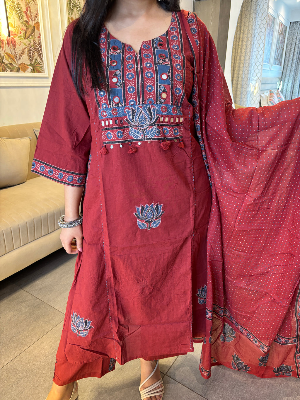 Red Lotus Suit