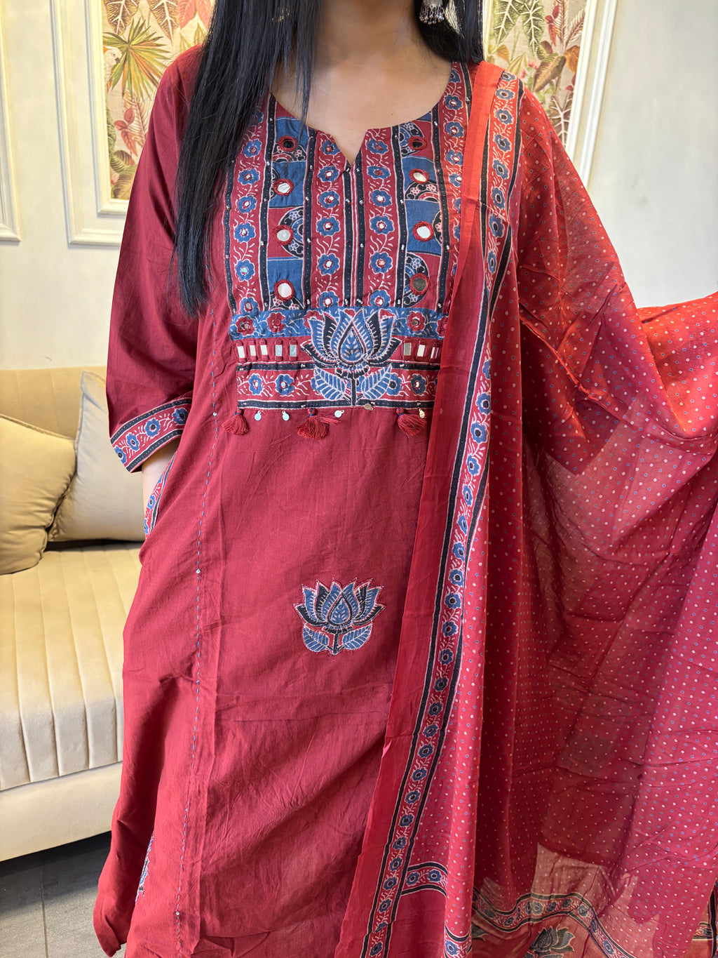 Red Lotus Suit