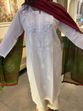 Long White Kurta