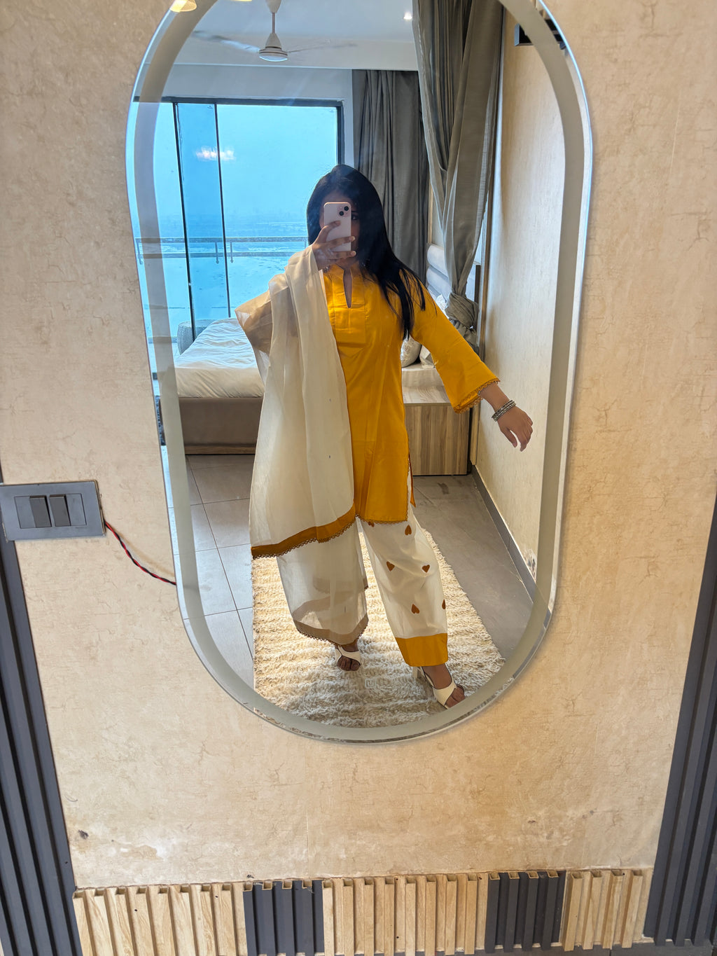 Yellow Farsi Suit