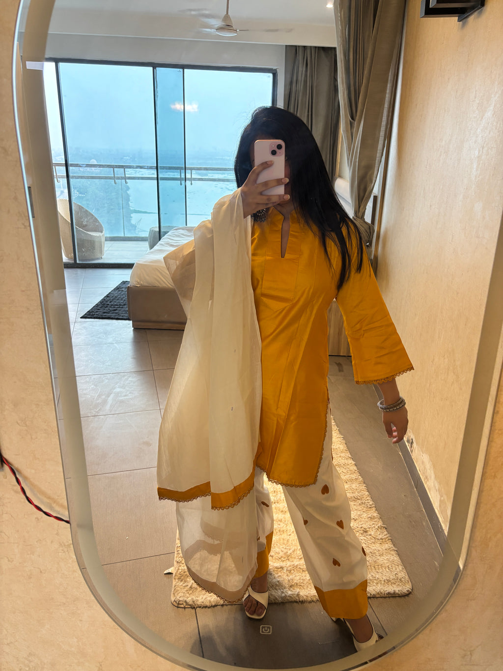 Yellow Farsi Suit