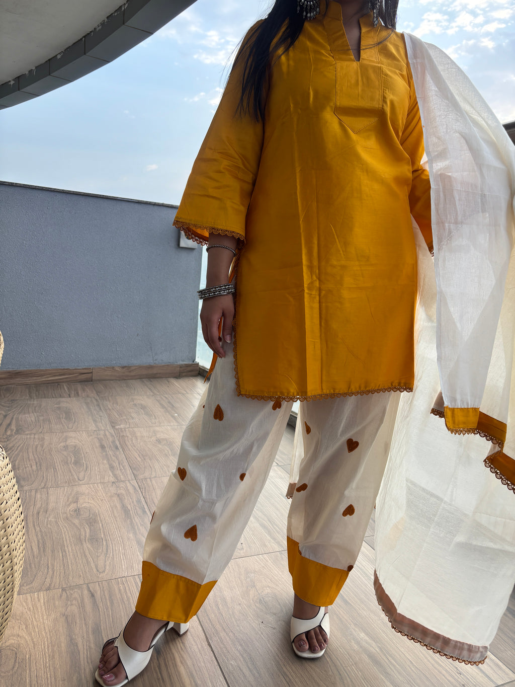 Yellow Farsi Suit