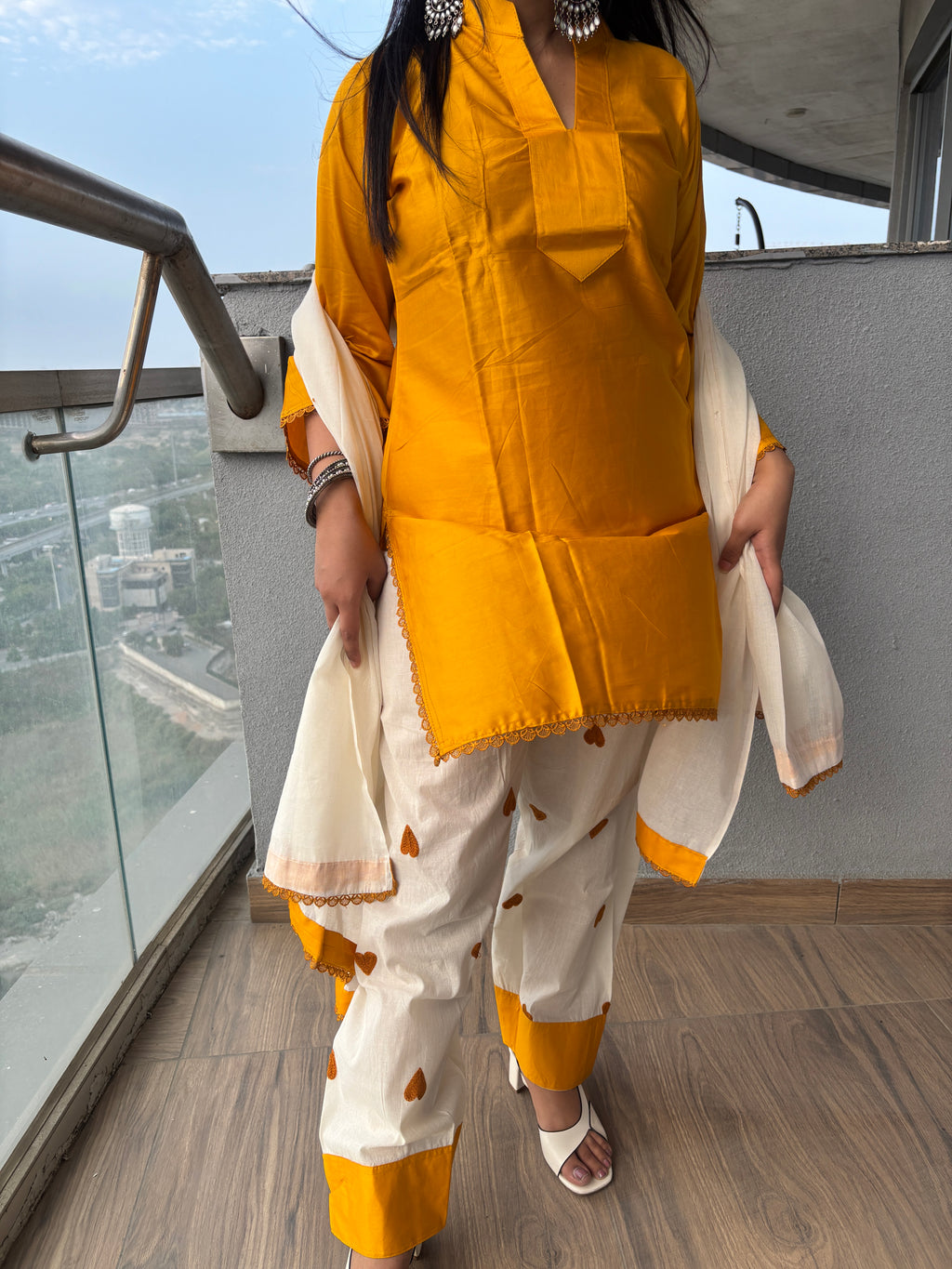 Yellow Farsi Suit