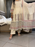 White Frock Suit