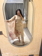 Linen Beige Suit