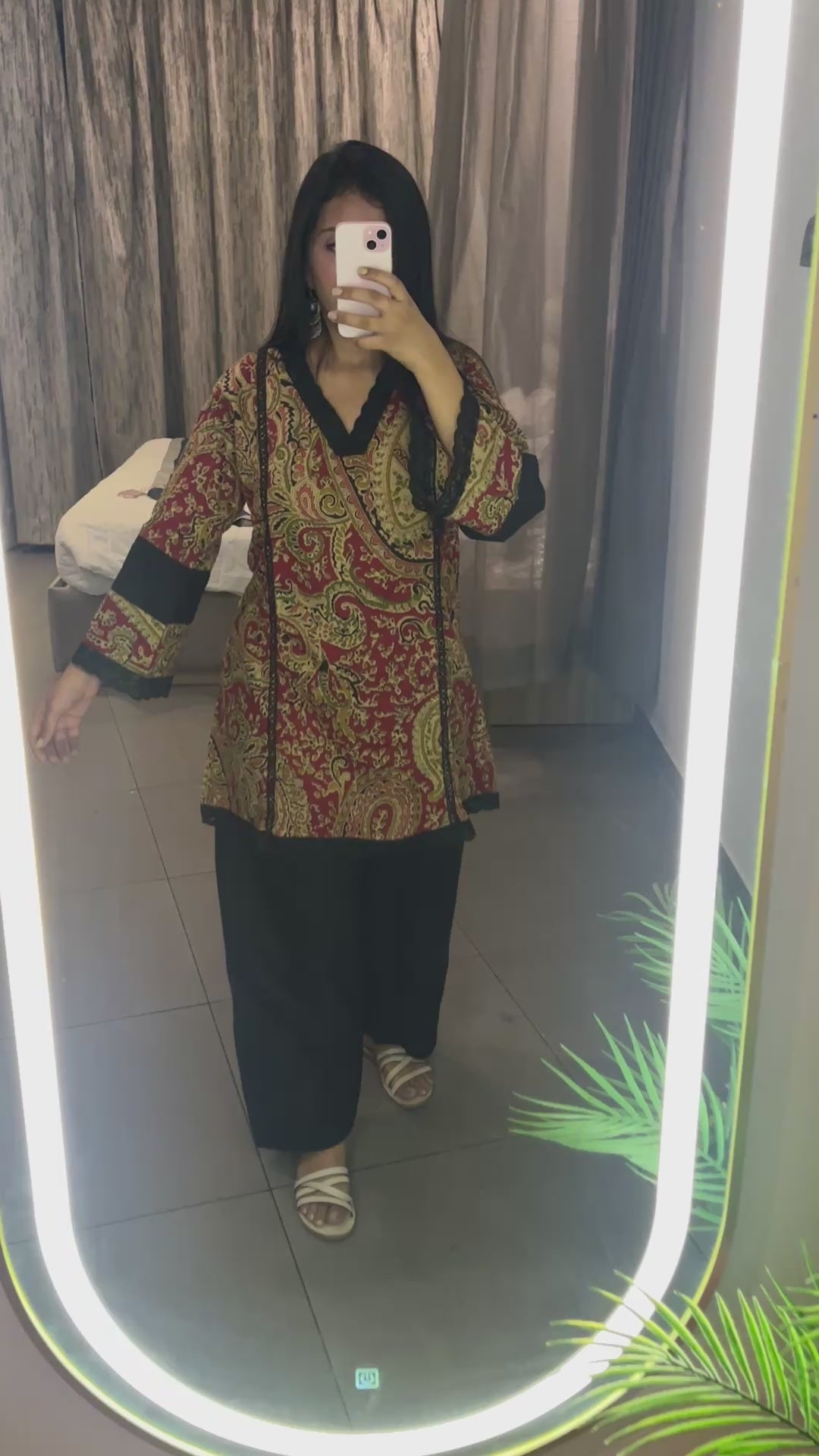 Black Farsi suit