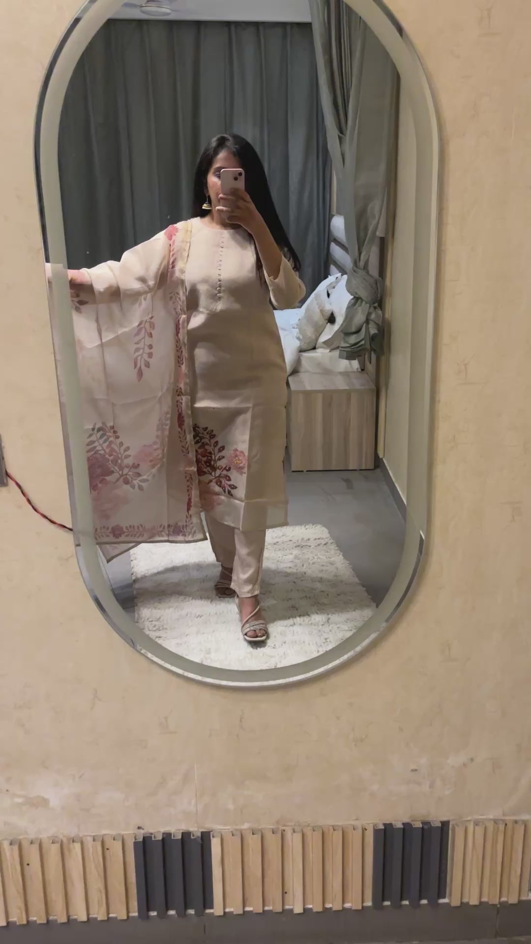 Linen Beige Suit