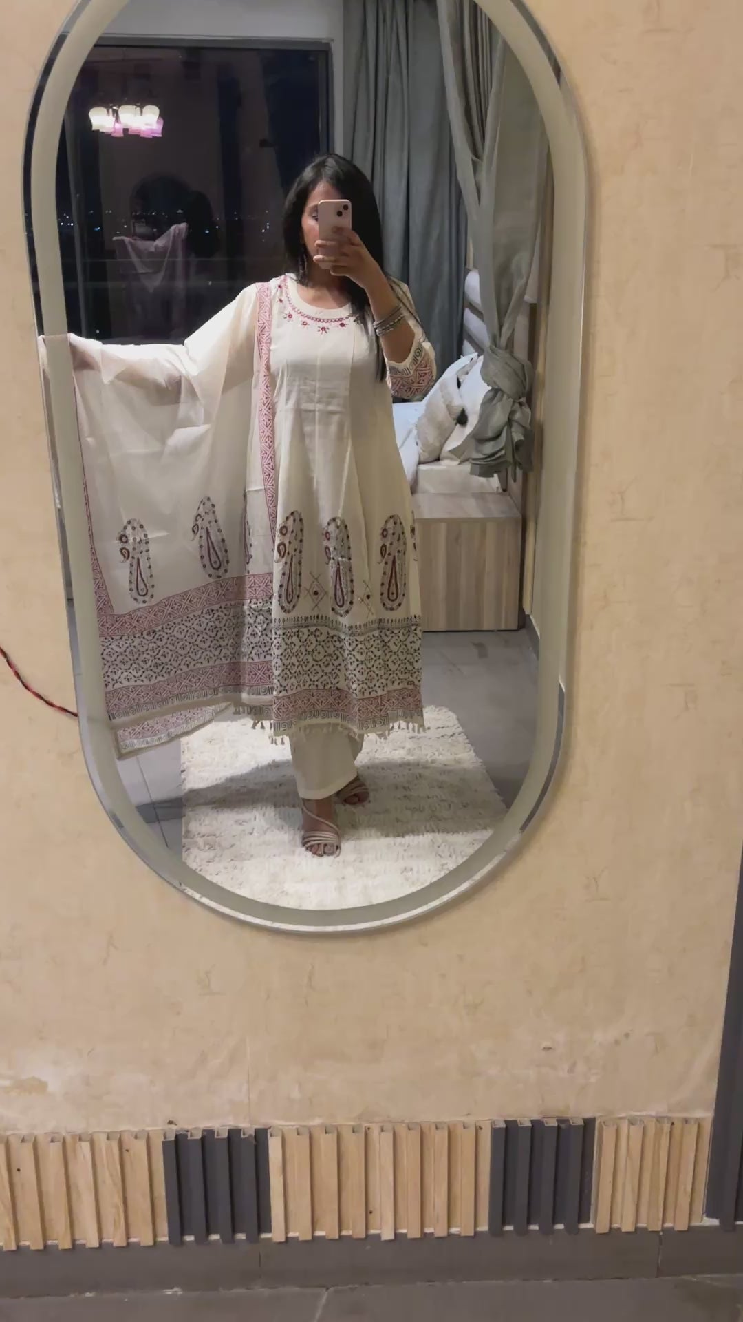 White Frock Suit