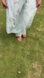 Blue Lucknowi Suit