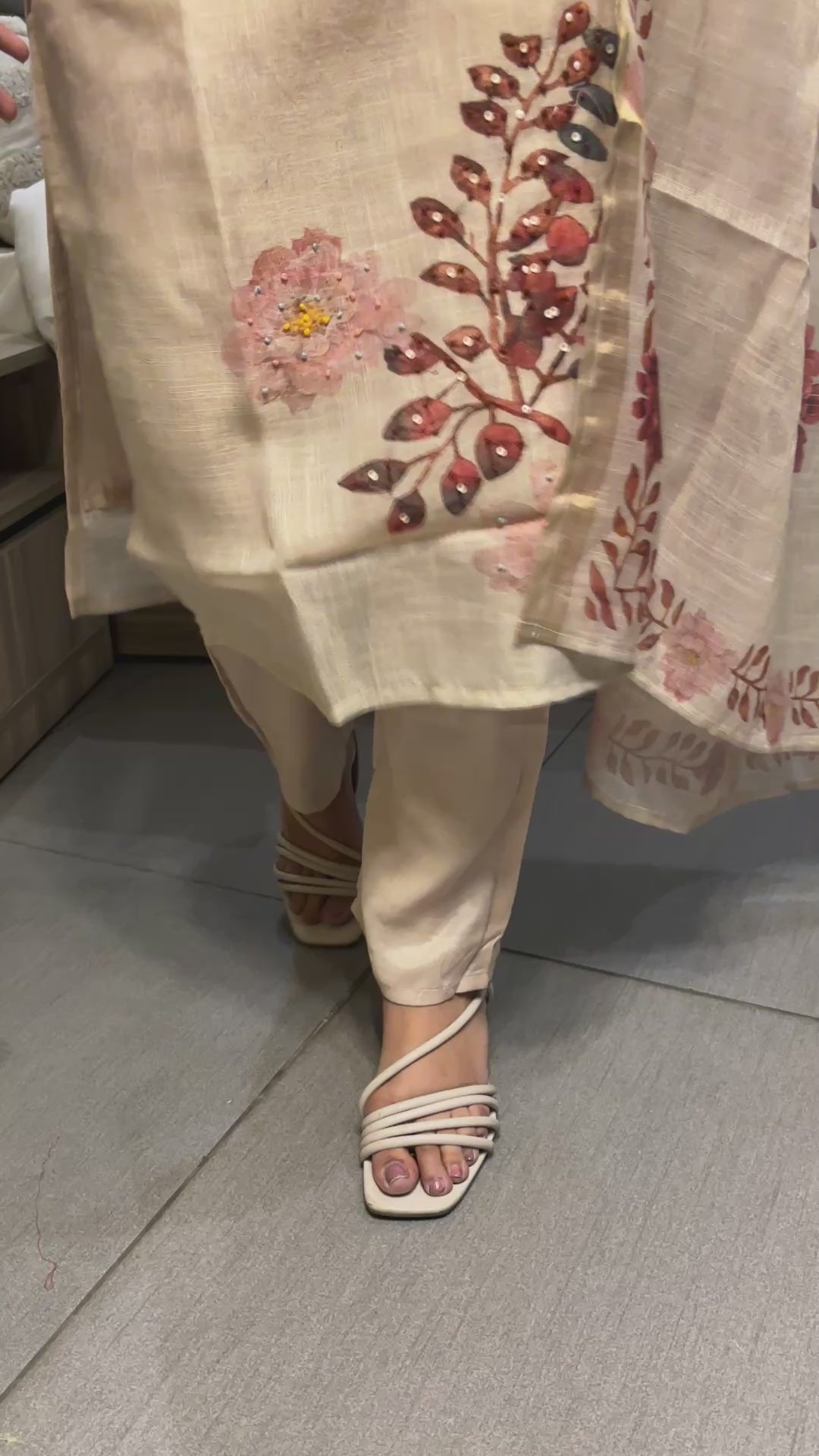 Linen Beige Suit