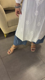 Long White Kurta